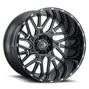 Vision Wheel Off-Road – 404 BRAWL – Black – 20″x10″ -25mm – Summer Wheels – 404-20073GBMS-25